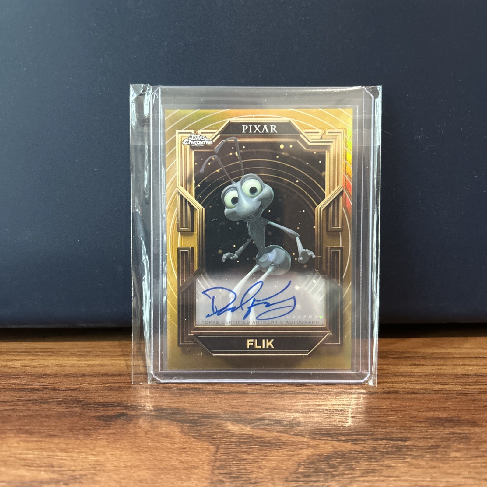 2025 Topps Pixar Gold - Flik Auto - A Bug\'s Life