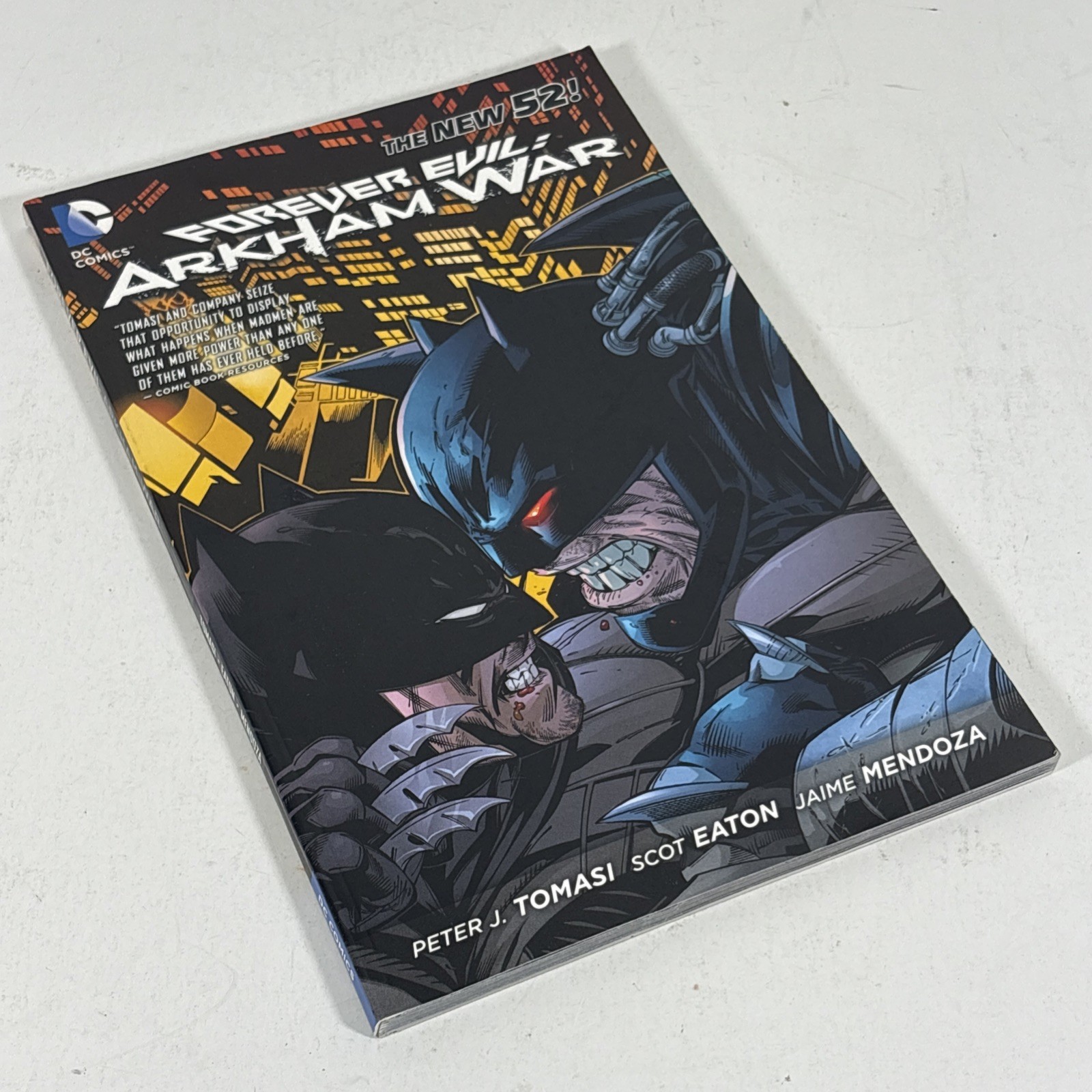 Forever Evil Arkham War DC New 52 TPB BRAND NEW RARE Batman Crime Syndicate