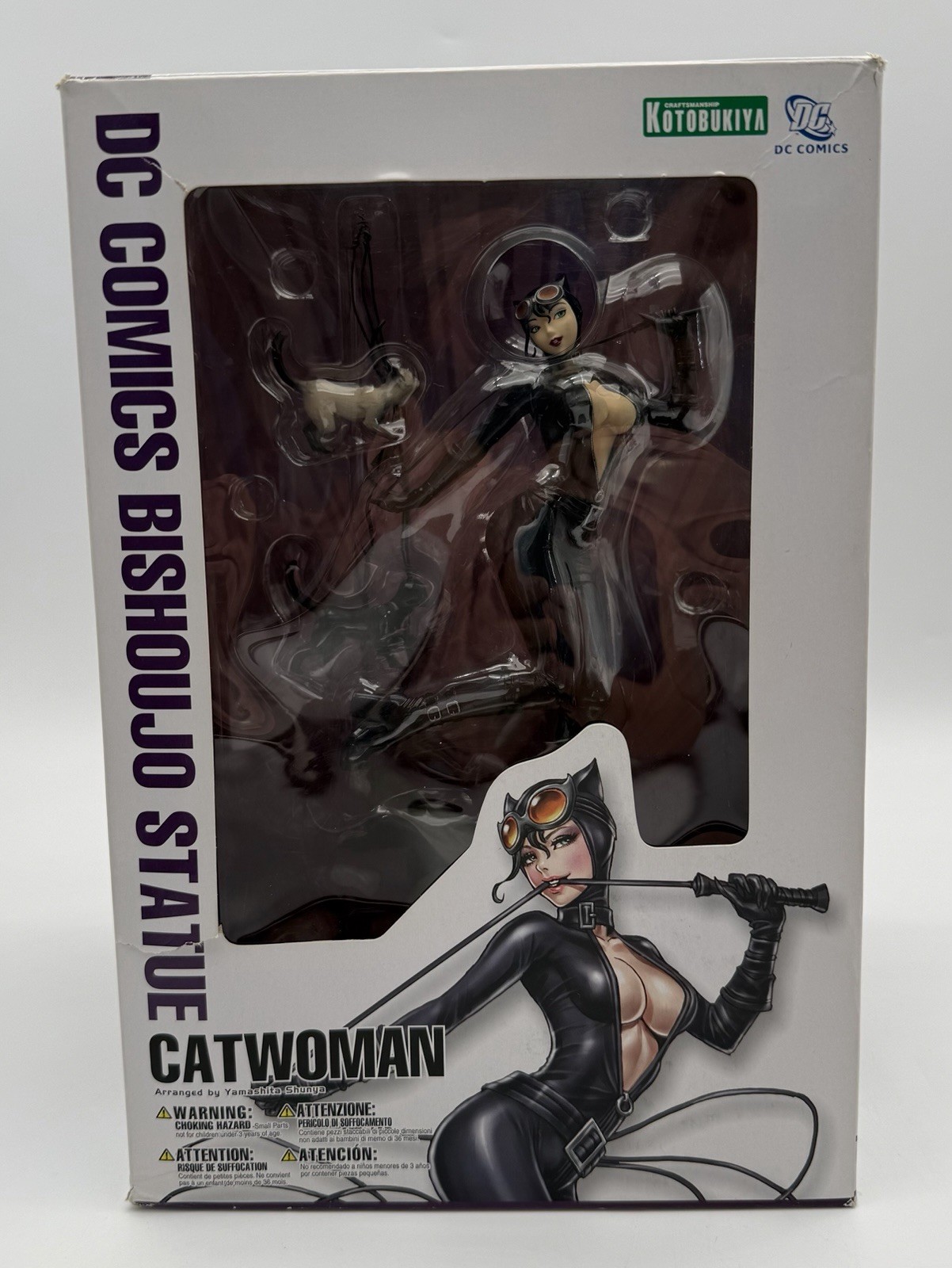 Sealed Kotobukiya Bishoujo Catwoman 1/7 PVC Statue 1st series DC Batman Complete