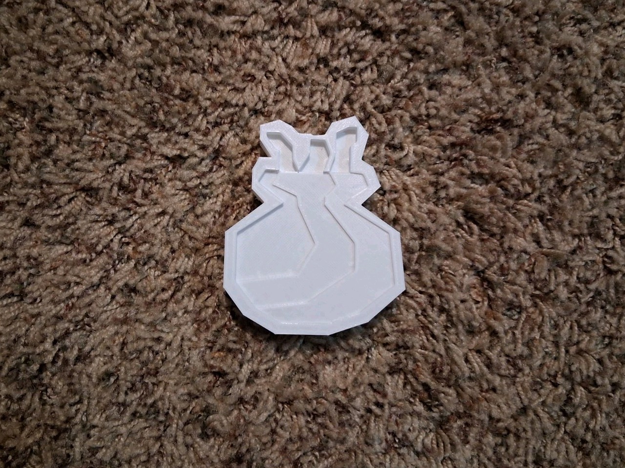 OSRS Cooking Icon 3D Printed For Display 3x3.5 In