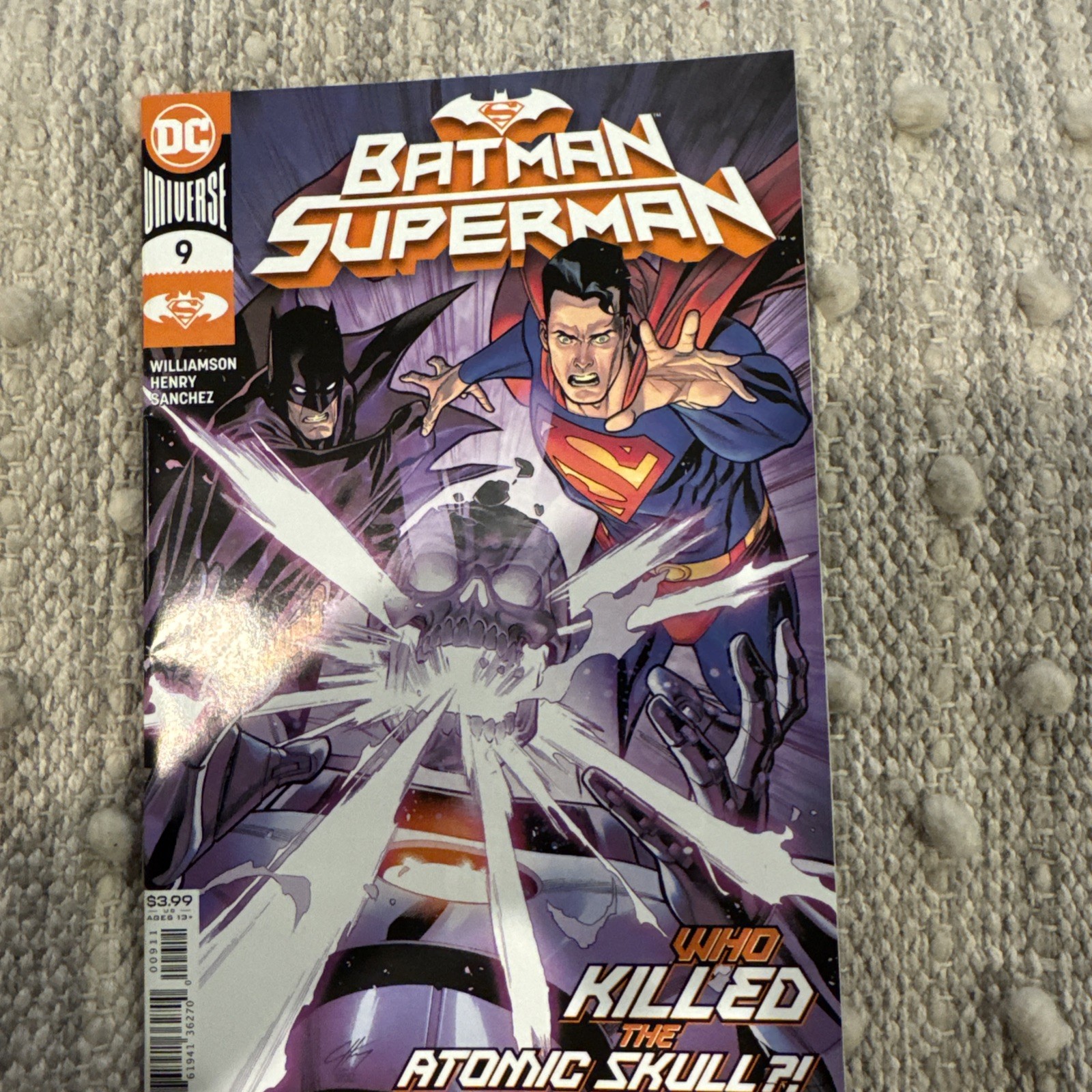 DC Comics Batman/Superman 9. Who Killed The Atomic Skull?