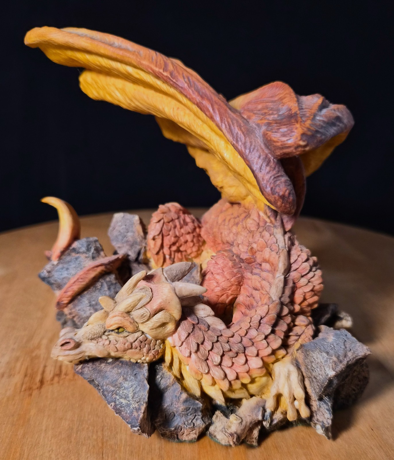Rare Limited Edition Enchantica 1997 Dragon Collectible