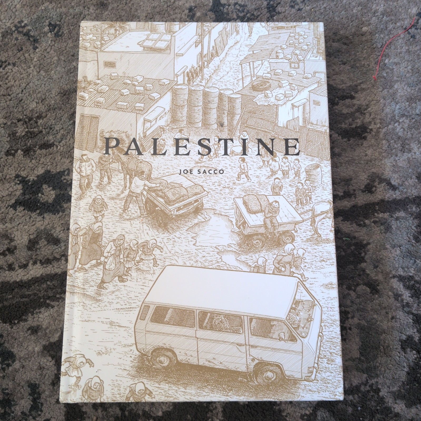 Fantagraphics Palestine Graphic Novel by Joe Sacco, Hardcover, Black & White