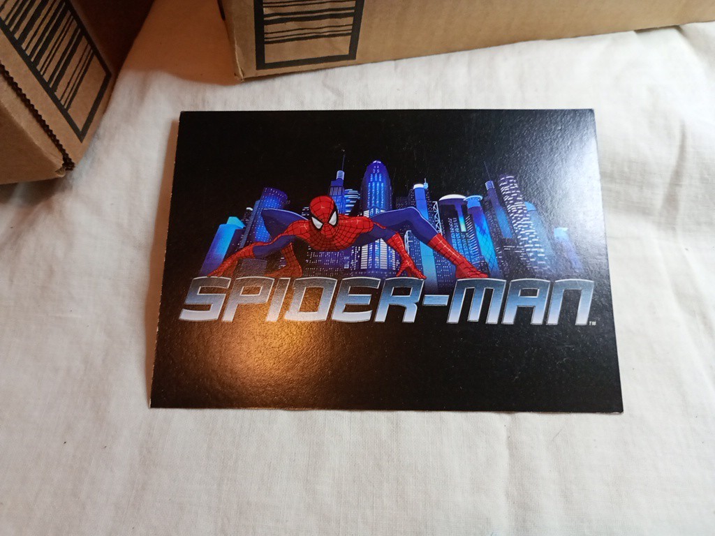 Marvel Comics SPIDER-MAN MTV 2003 TV Series promotional postcard