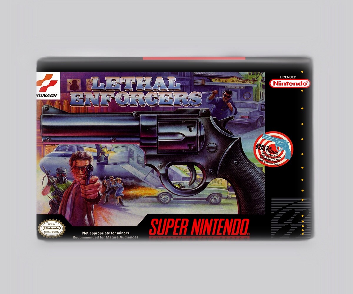 LETHAL ENFORCERS / SNES - 2\