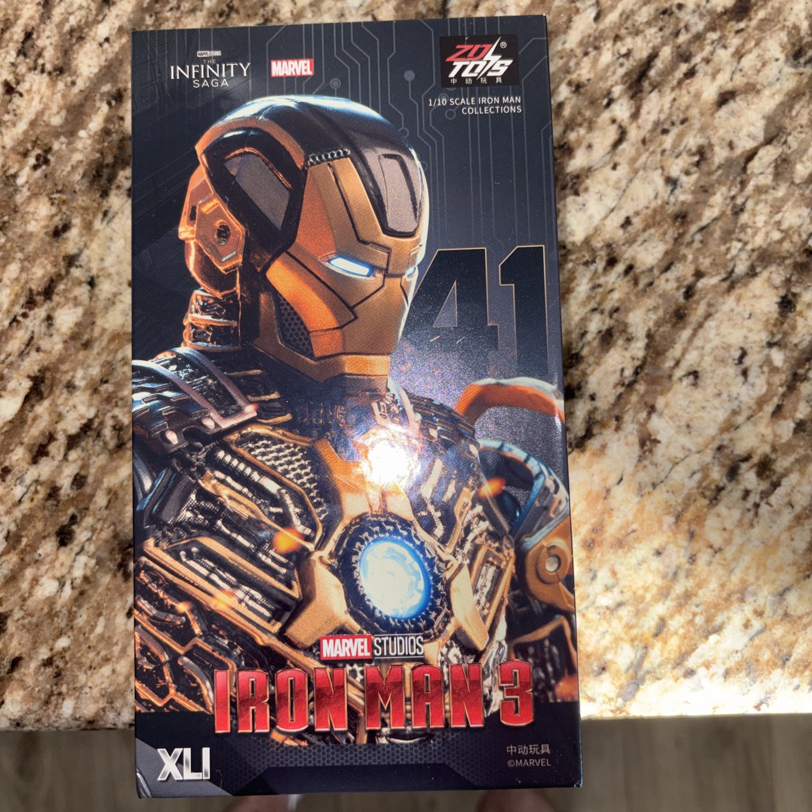 Ironman 3 Infinity Marvel  1/10 Scale