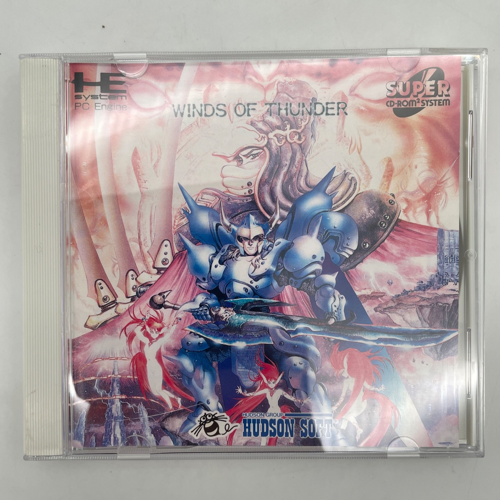 PC Engine Winds Of Thunder CD-ROM NEC HUDSON SOFT Japan Import