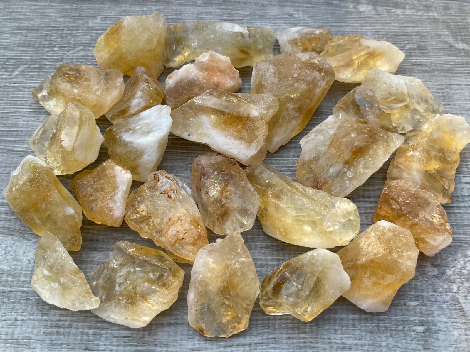 Grade A++ Citrine Raw Stone, 1.25\