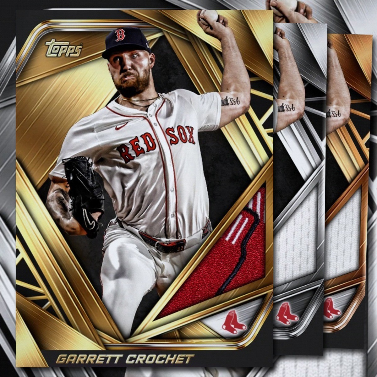 Topps Bunt MLB Card Trader Garrett Crochet Relic Series 26 Series 1 WEEKLY SET