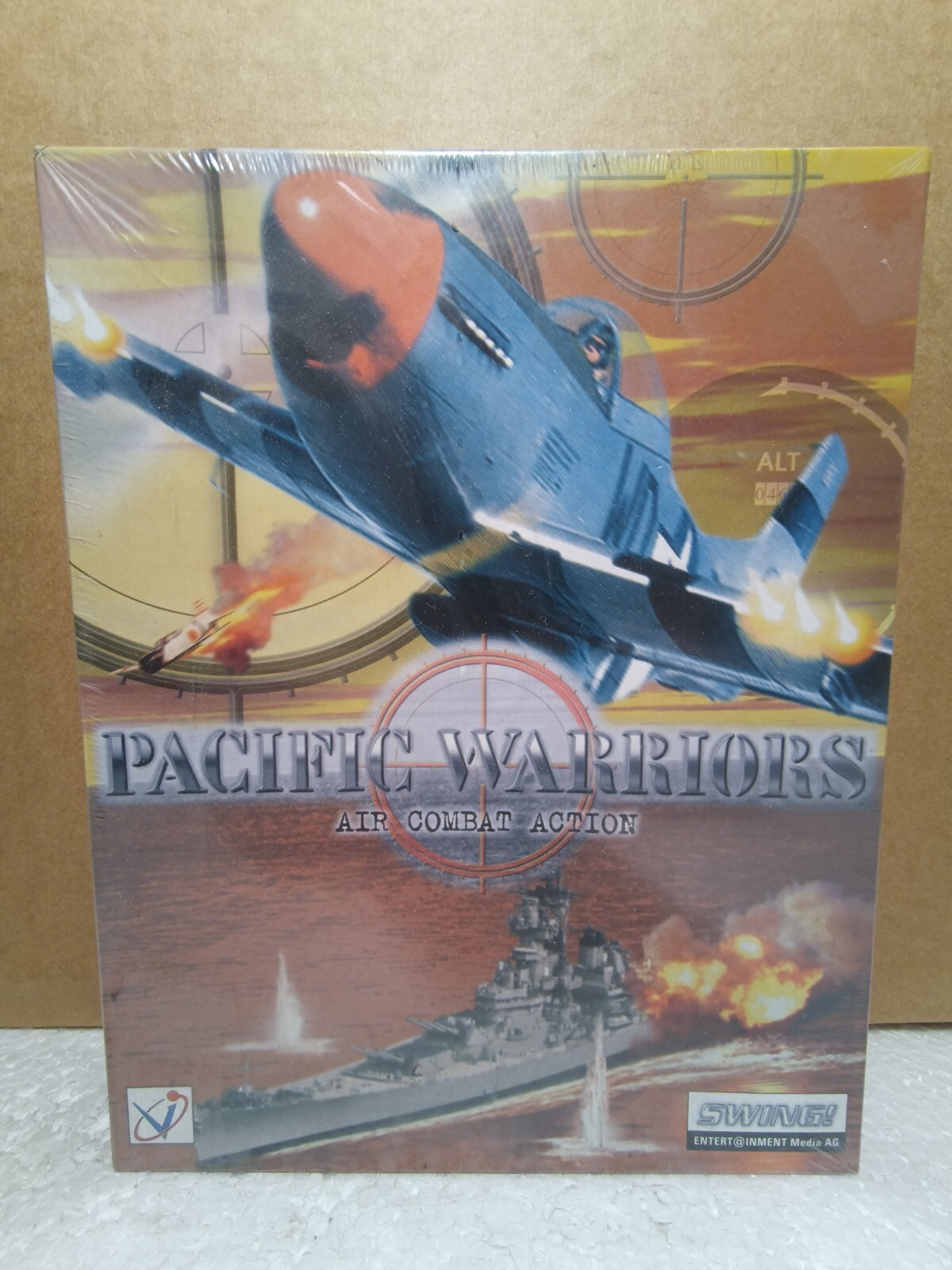 Pacific Warriors: Air Combat Action PC Big Box, NEW Factory Sealed RARE-RETRO