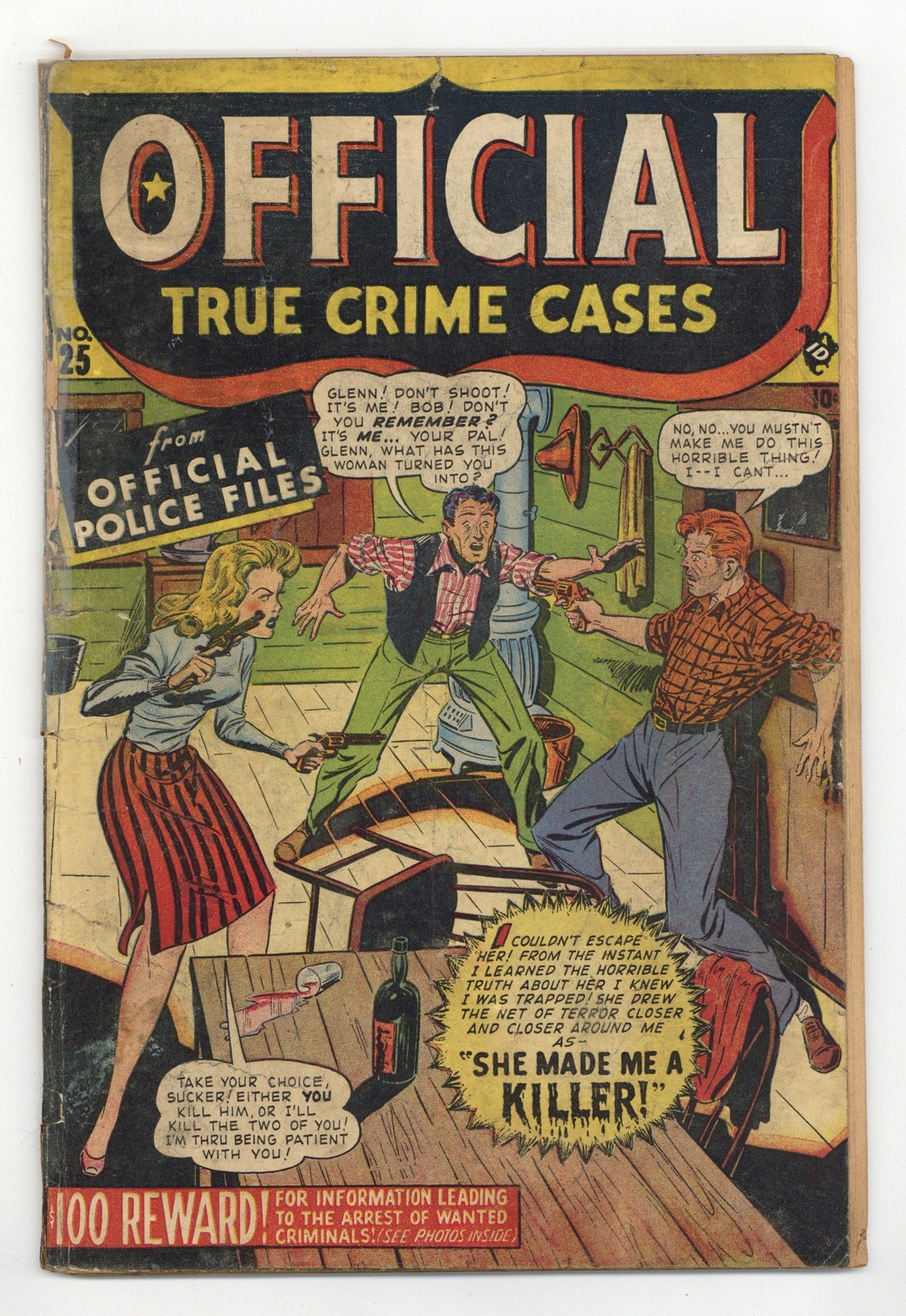 Official True Crime Cases #25 PR 0.5 1947