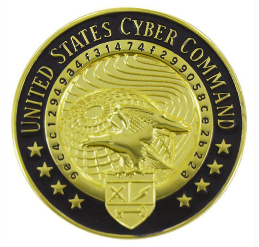 Vanguard IDENTIFICATION BADGE: UNITED STATES CYBER COMMAND