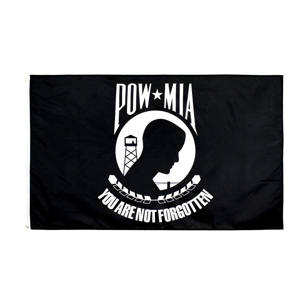POW MIA You Are Not Forgotten Flag 3ft X 5ft 