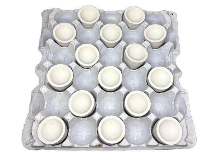 LMINE MgO Cupels Magnesia No. 7A, Pack of 15  (17619-15)