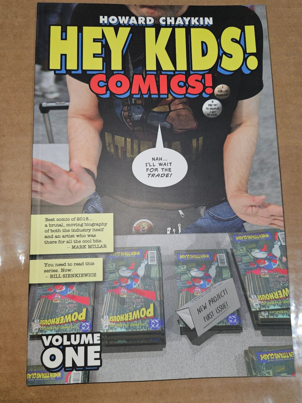 Hey Kids Comics Volume One Trade Paperback Image Comics Howard Chaykin