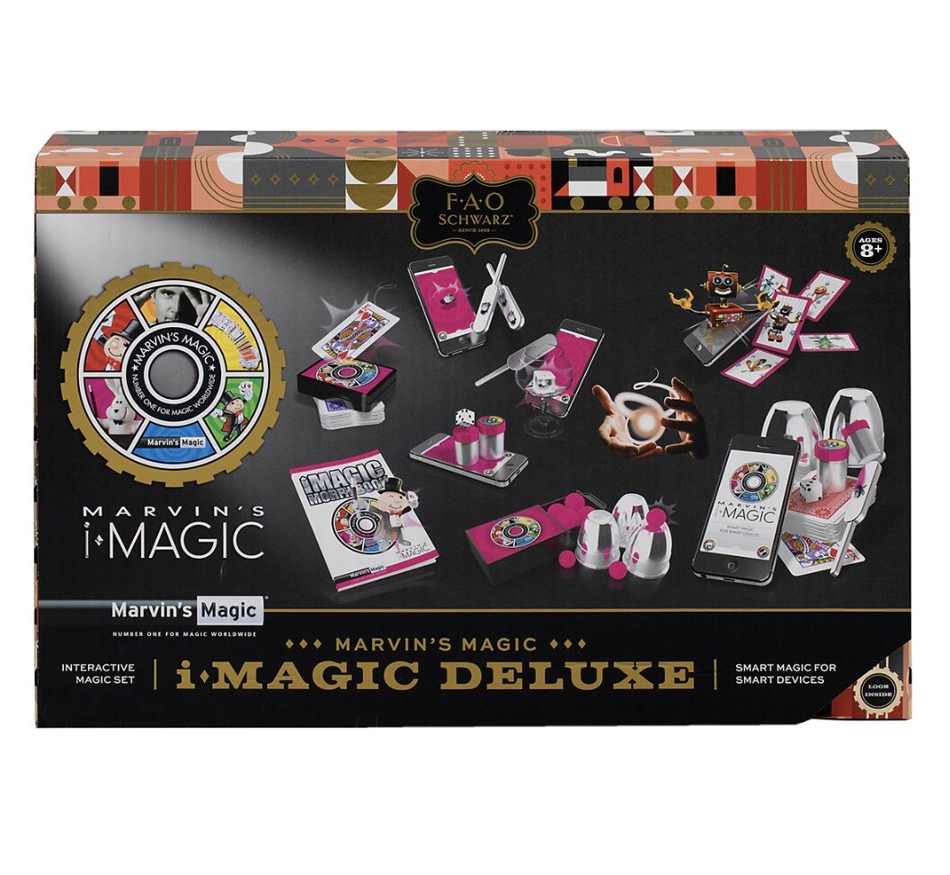 Marvins Magic Set iMagic Deluxe Interactive Smart Tricks Device Fao SCHWARZ New