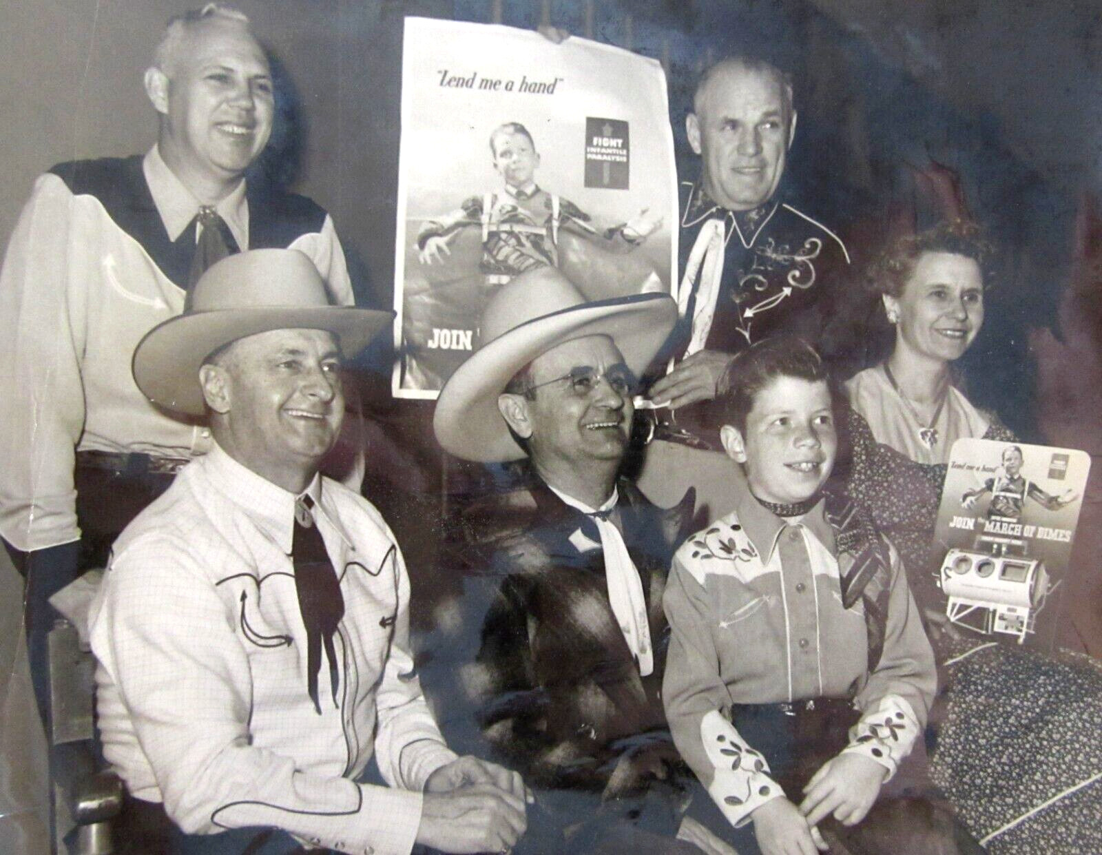 March of Dimes Iron Lung Poster Polio Vaccine Campaign Publicity Photo 1950s