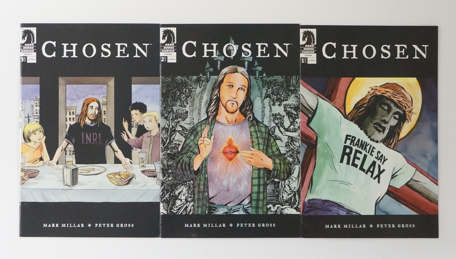 Chosen #1-3 VF/NM complete series Mark Millar \