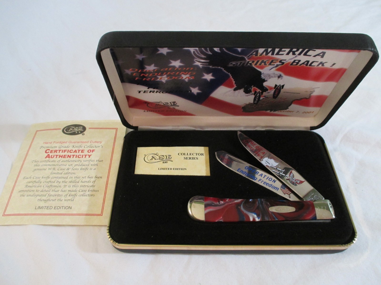 Case XX Collector's Set America Strikes Back Serial # 877