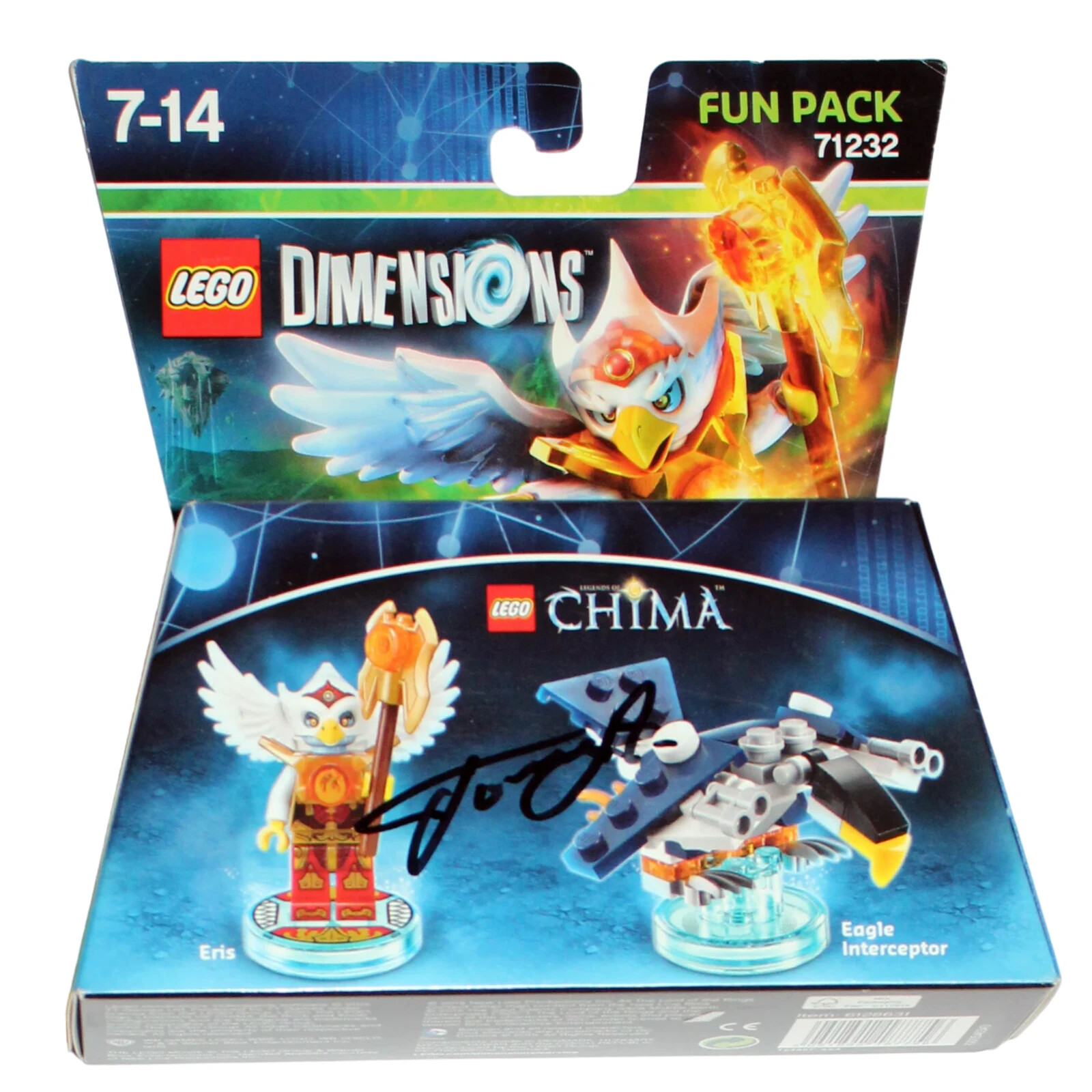 Lego Dimensions Chima Signed Tommy Andreasen PROOF Autographed Toy
