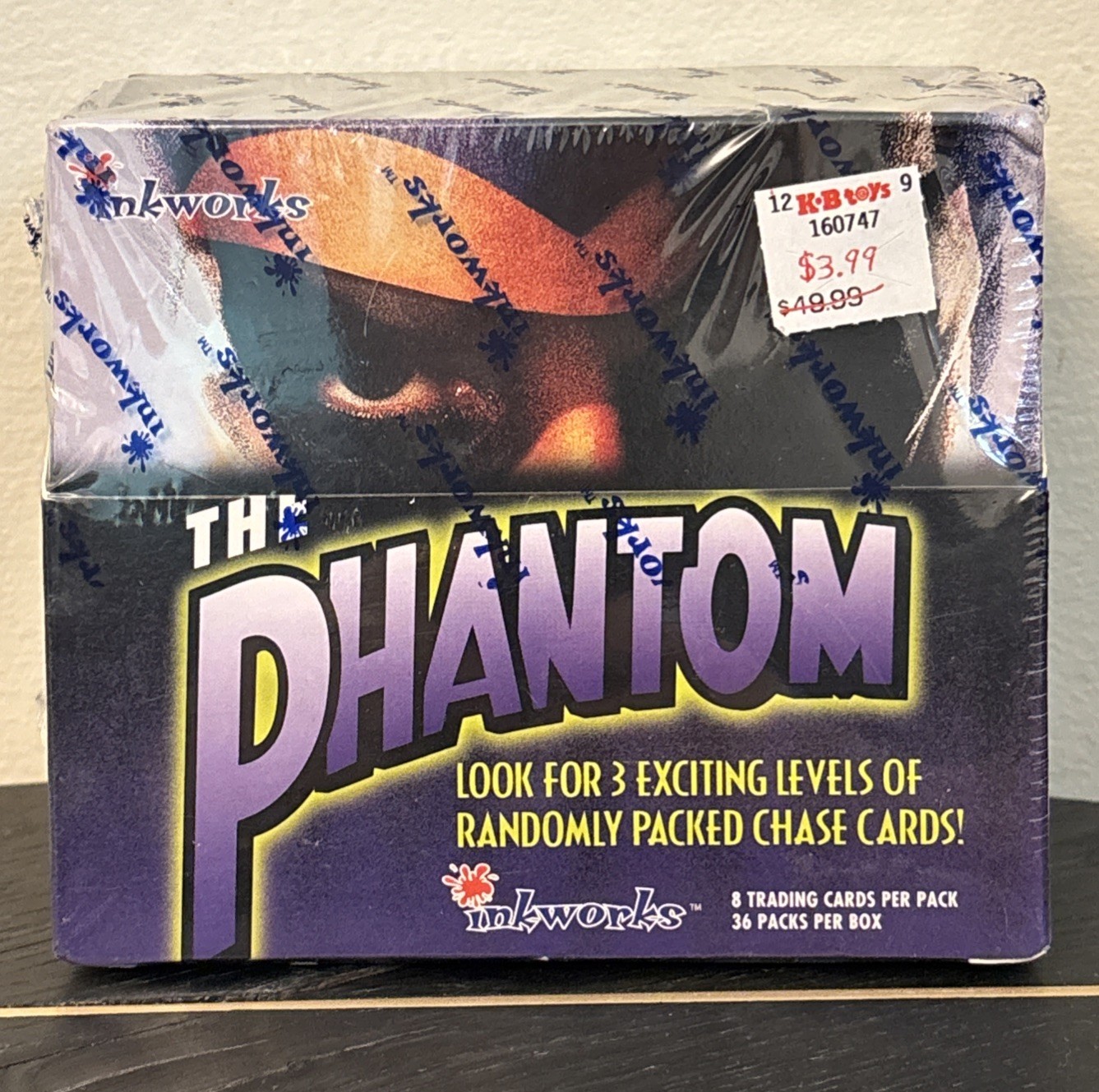 The Phantom Inkworks Movie Trading Cards 36 pack Hobby Box, Factory Sealed 1996