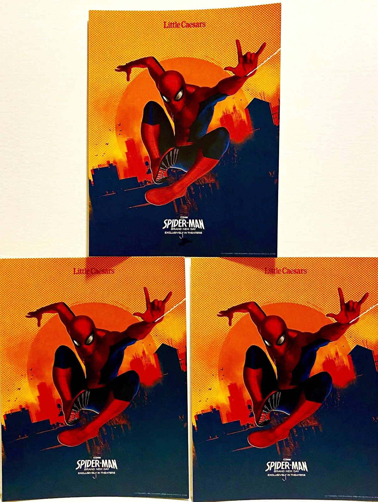 Little Caesars Spider-Man Brand New Day Promotional Mini Poster 2026 Original