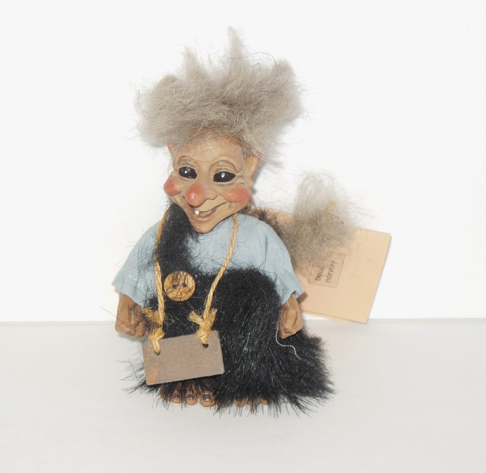 Lady Troll Paul Bonner Bebe Norway with Tag Female Figurine 4\