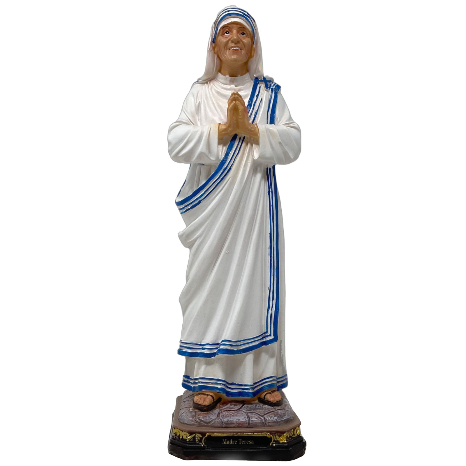 Mother Teresa | Madre Teresa 12 Inch Resin Statue Imagen Beautifully