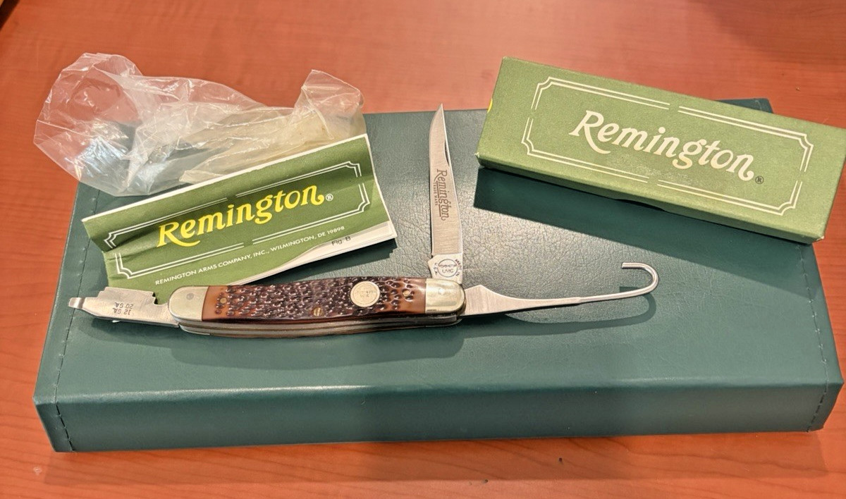 Vintage Remington UMC R-1 Upland Knife With Choke Tool NEW IN BOX NOS Pre 1995
