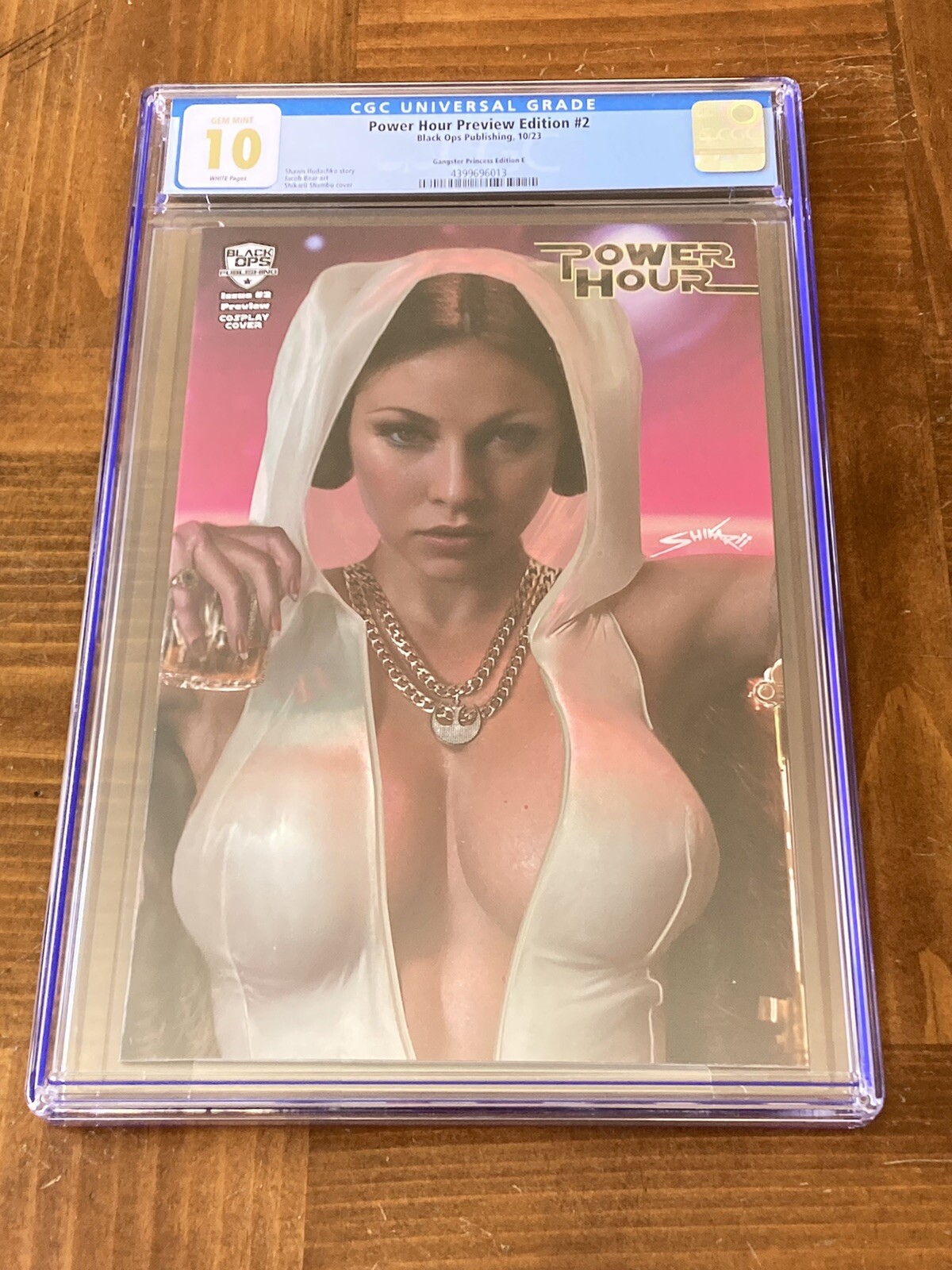 Power Hour Pvw 2 CGC 10 “Gem Mint” White Pages (Leia “Gangster Princess” Cover)