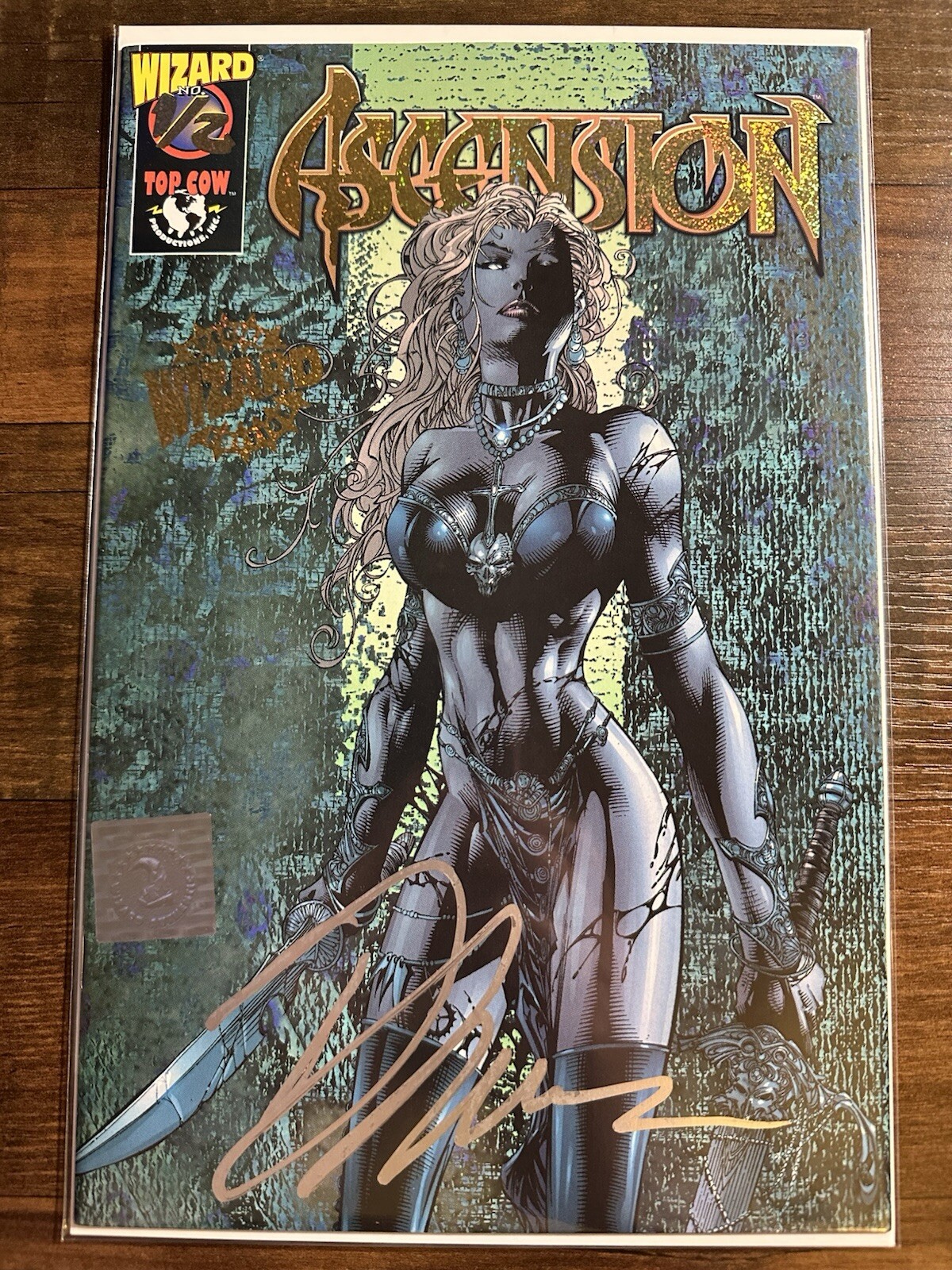 Ascension 1/2 Wizard Gold Special Edition - Signed by David Finch