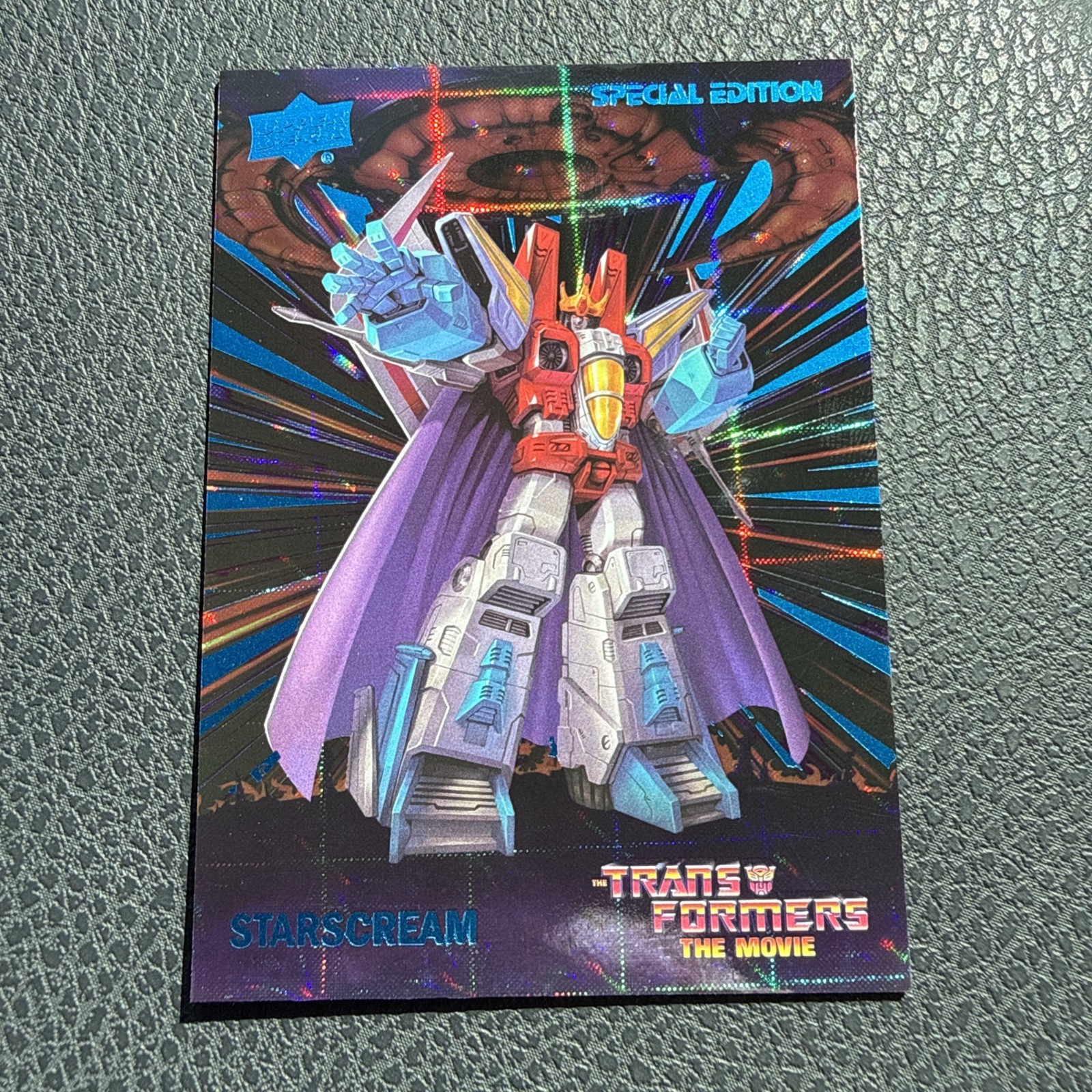 2026 Upper Deck Transformers The Movie 40th Energon Starscream #9 Special Ed