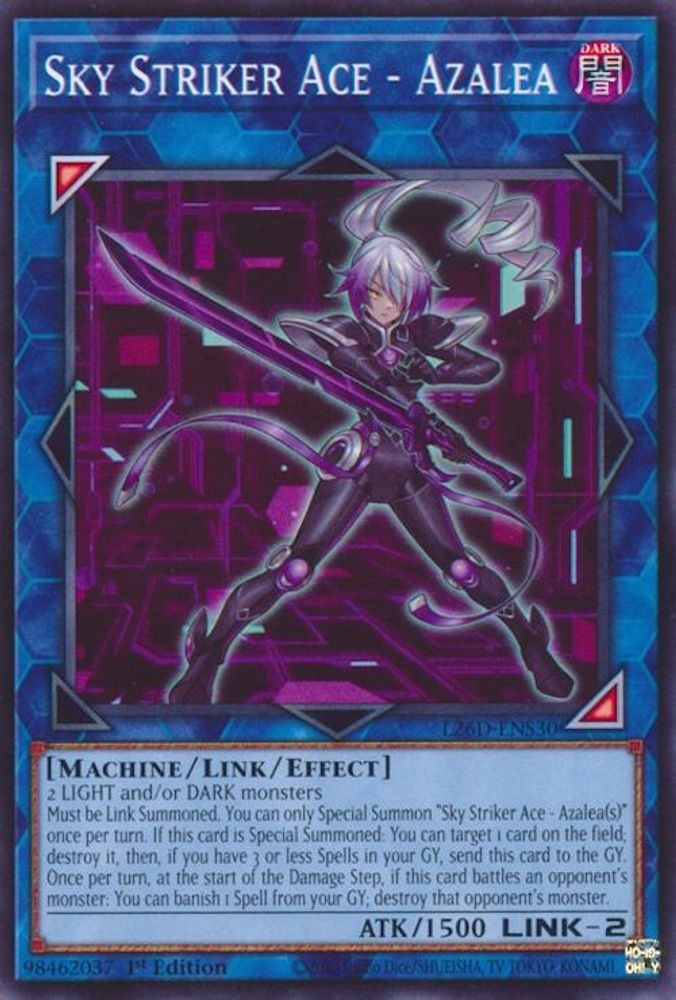 Sky Striker Ace - Azalea L26D-ENS30 Common Yu-Gi-Oh 1st Edition NM