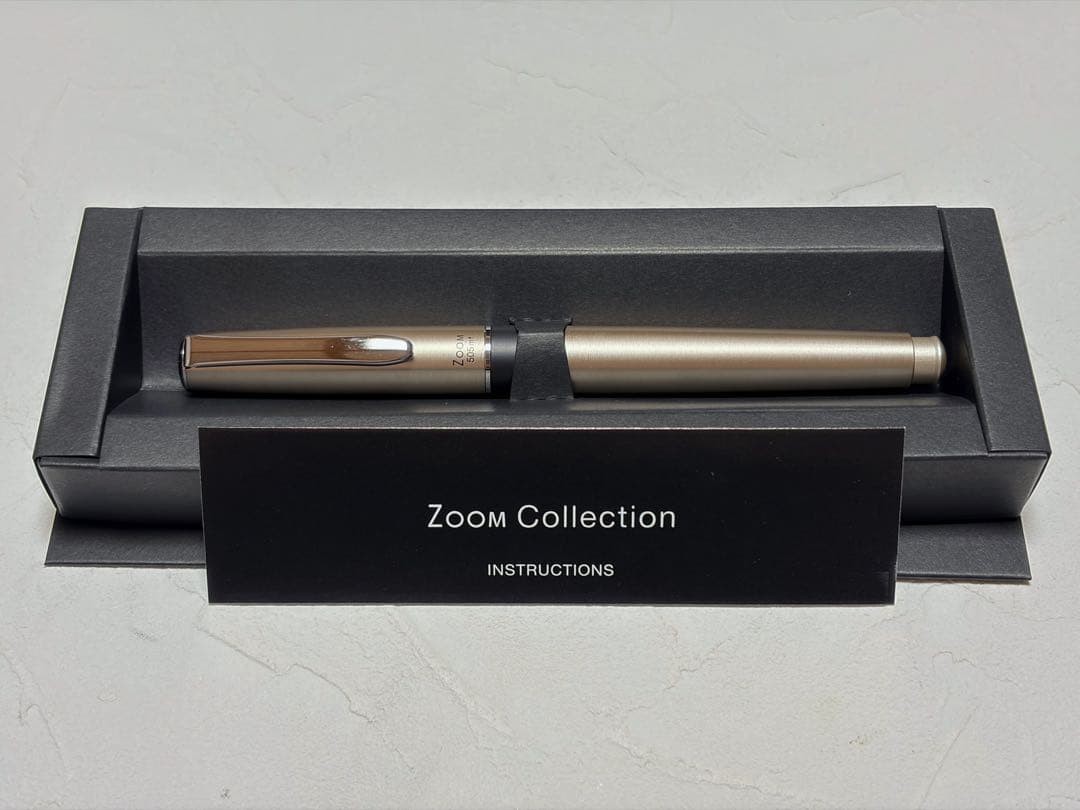 TOMBOW ZOOM 505mf Unused Silver Multi Pen Black Red Ballpoint Pencil Box