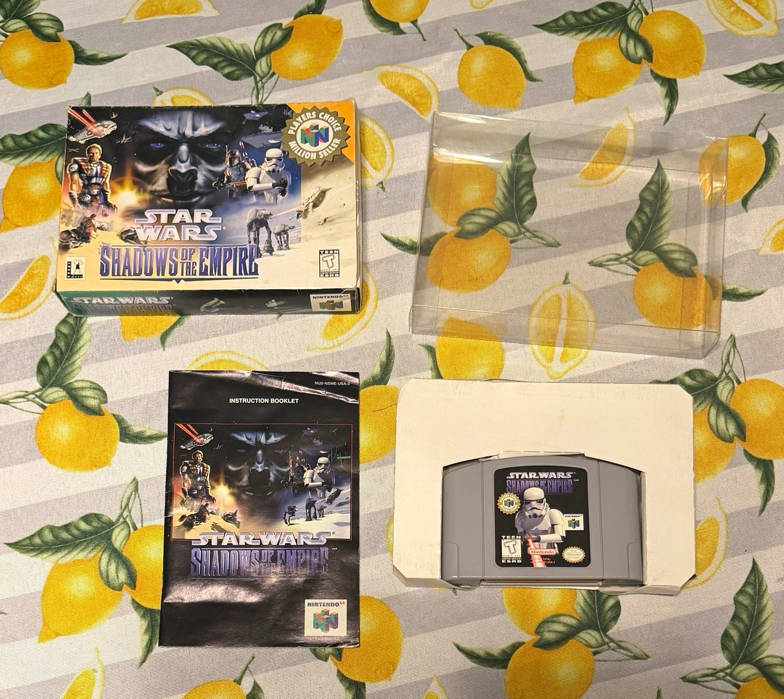 Star Wars Battle for Naboo and Shadows of the Empire CIB