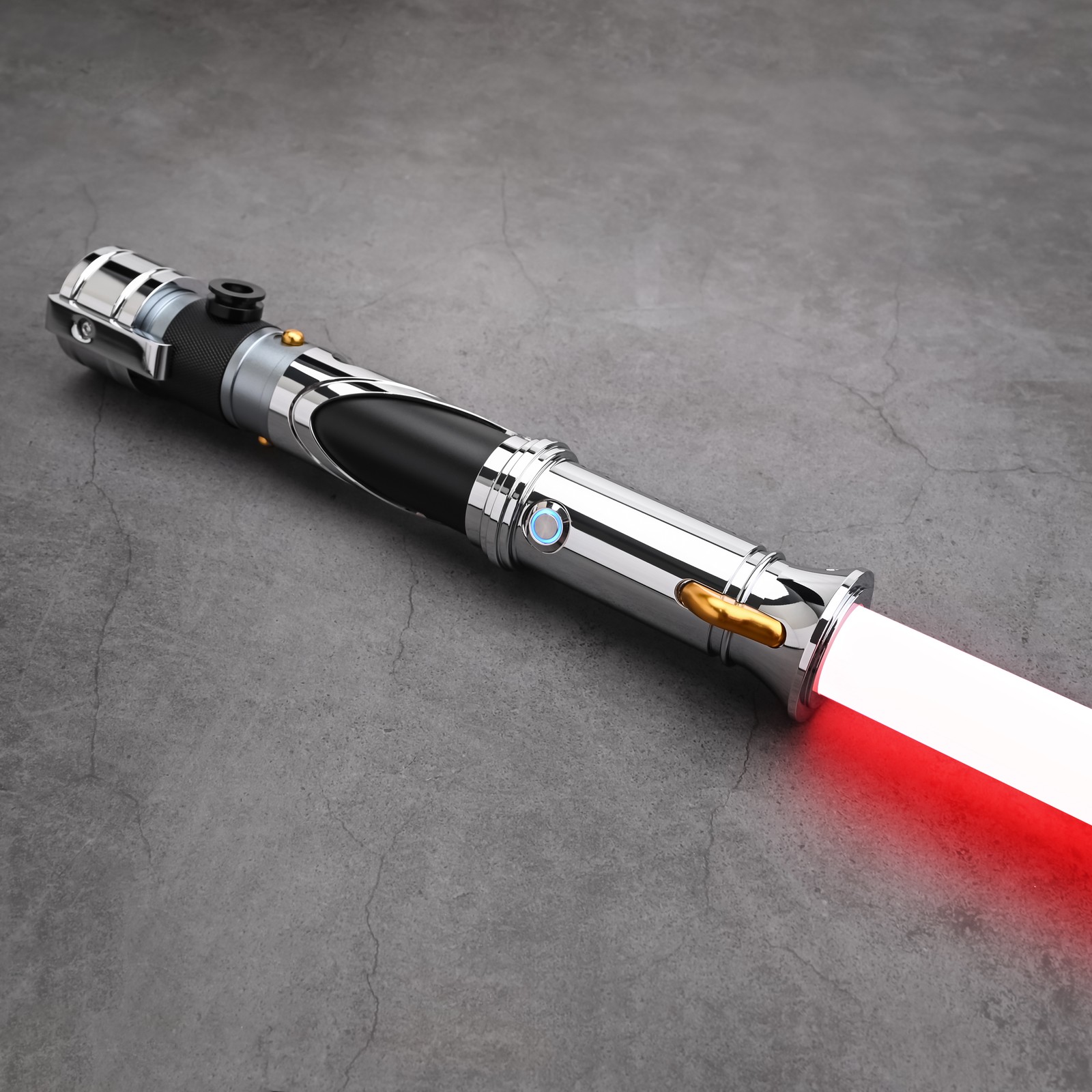 Star Wars Count Dooku Lightsaber Replica Force FX Dueling Rechargeable Metal APP