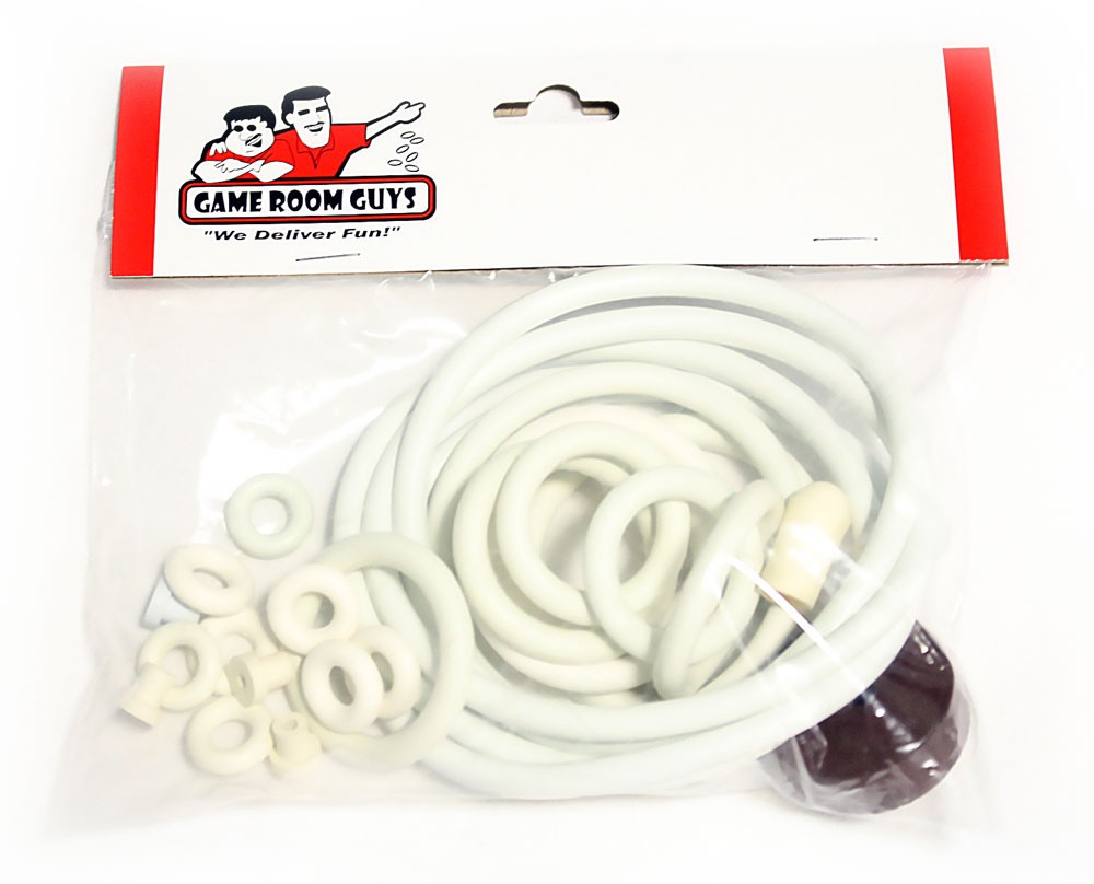 Williams Big Strike Pinball Machine Replacement Repair Rubber Ring Kit White