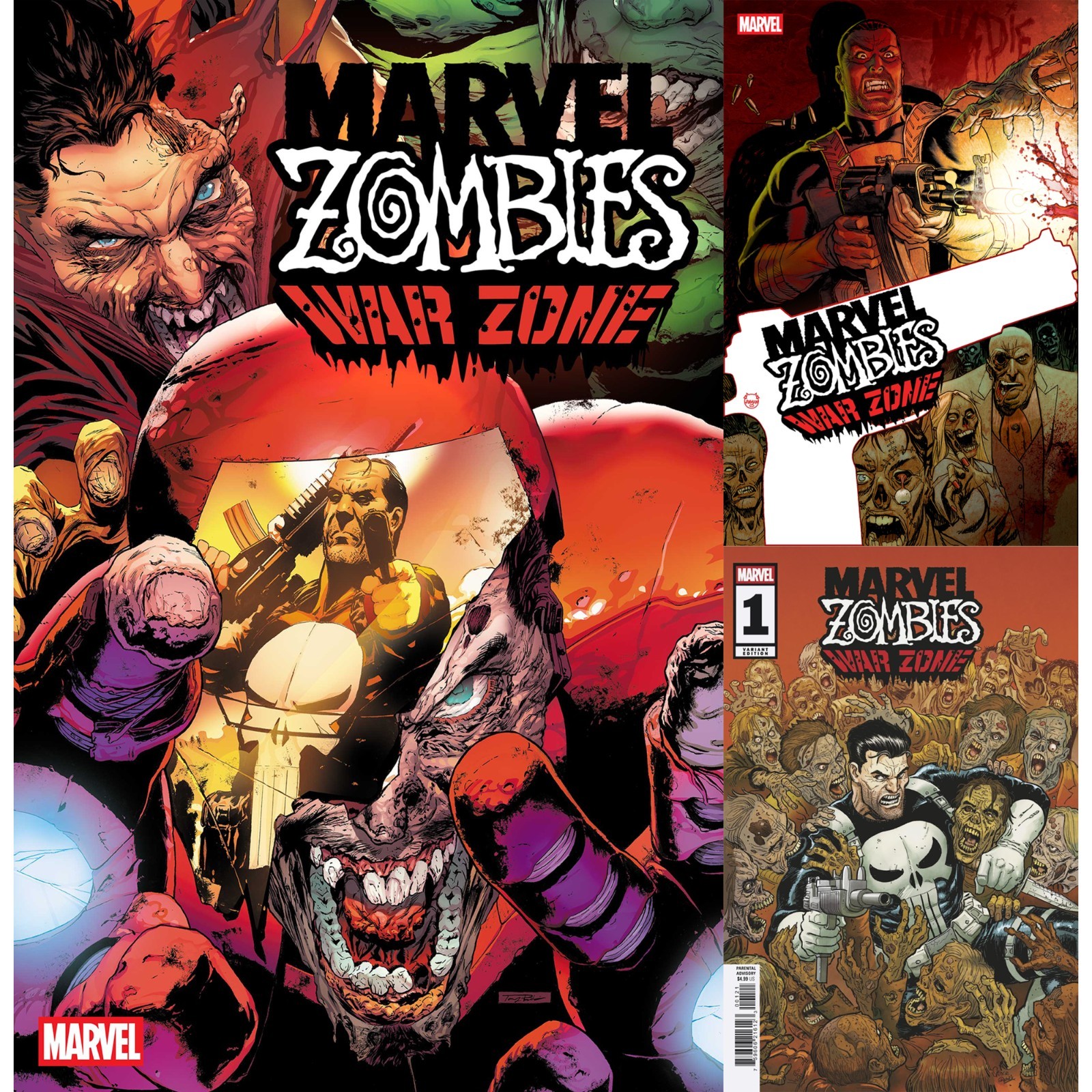Marvel Zombies: War Zone (2026) #1 Marvel Comics COVER SELECT