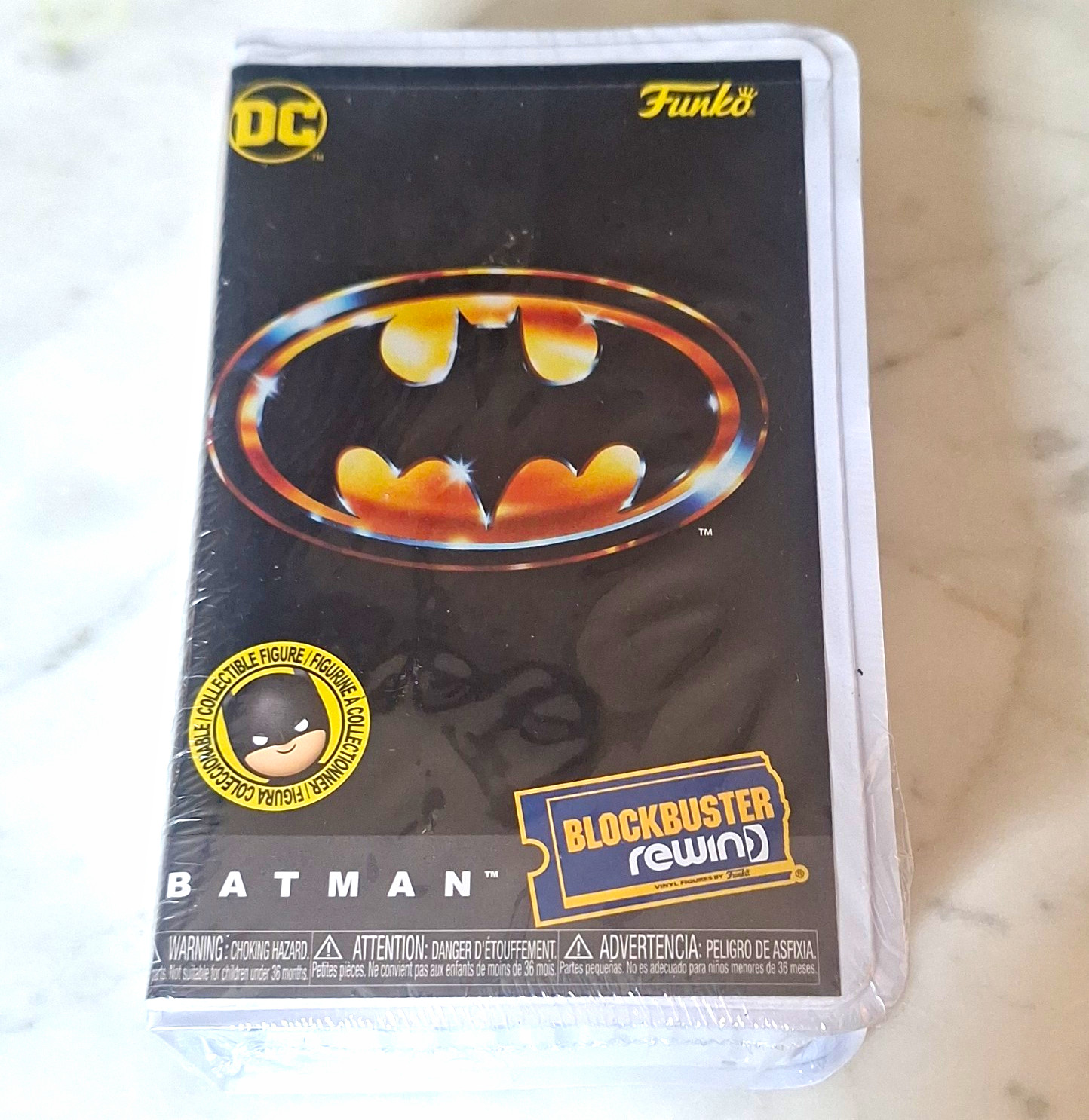 Funko DC Batman Rewind Vinyl Figure Blockbuster Exclusive Chase