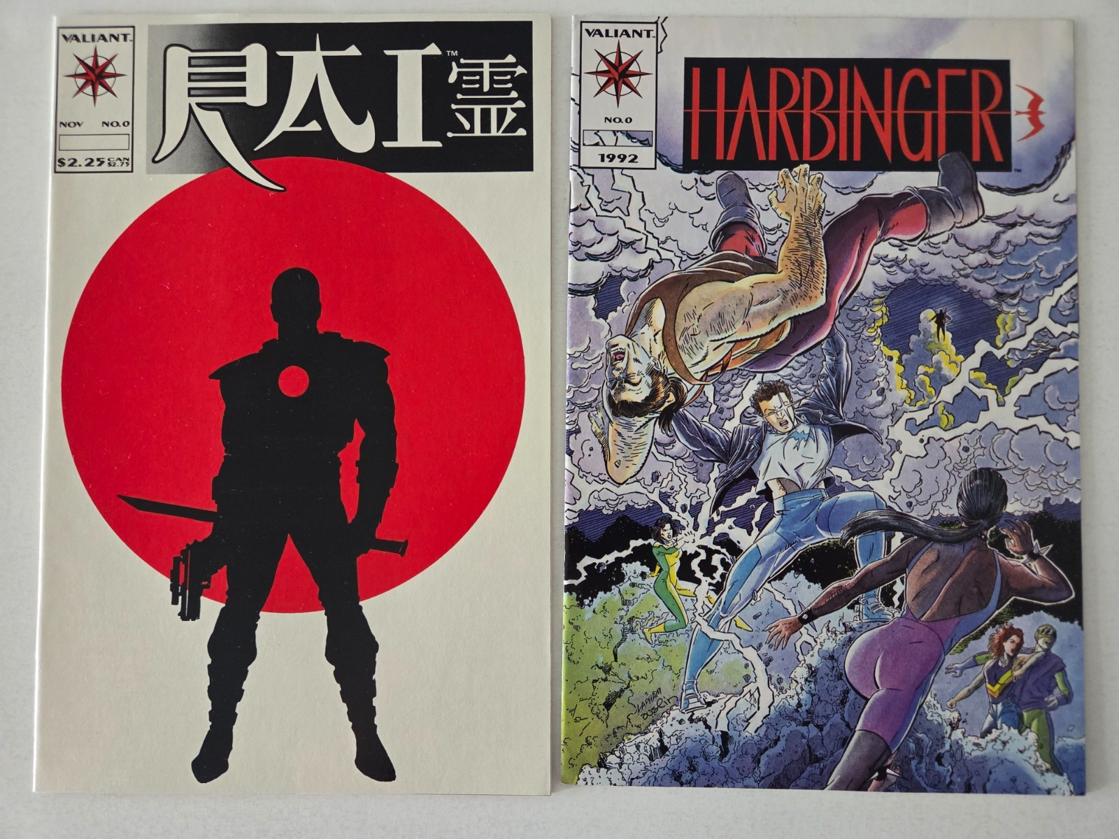 VALIANT COMICS SET OF 44 ISSUES (1992) RAI #0 ARCHER ARMSTRONG #0 HARBINGER #0
