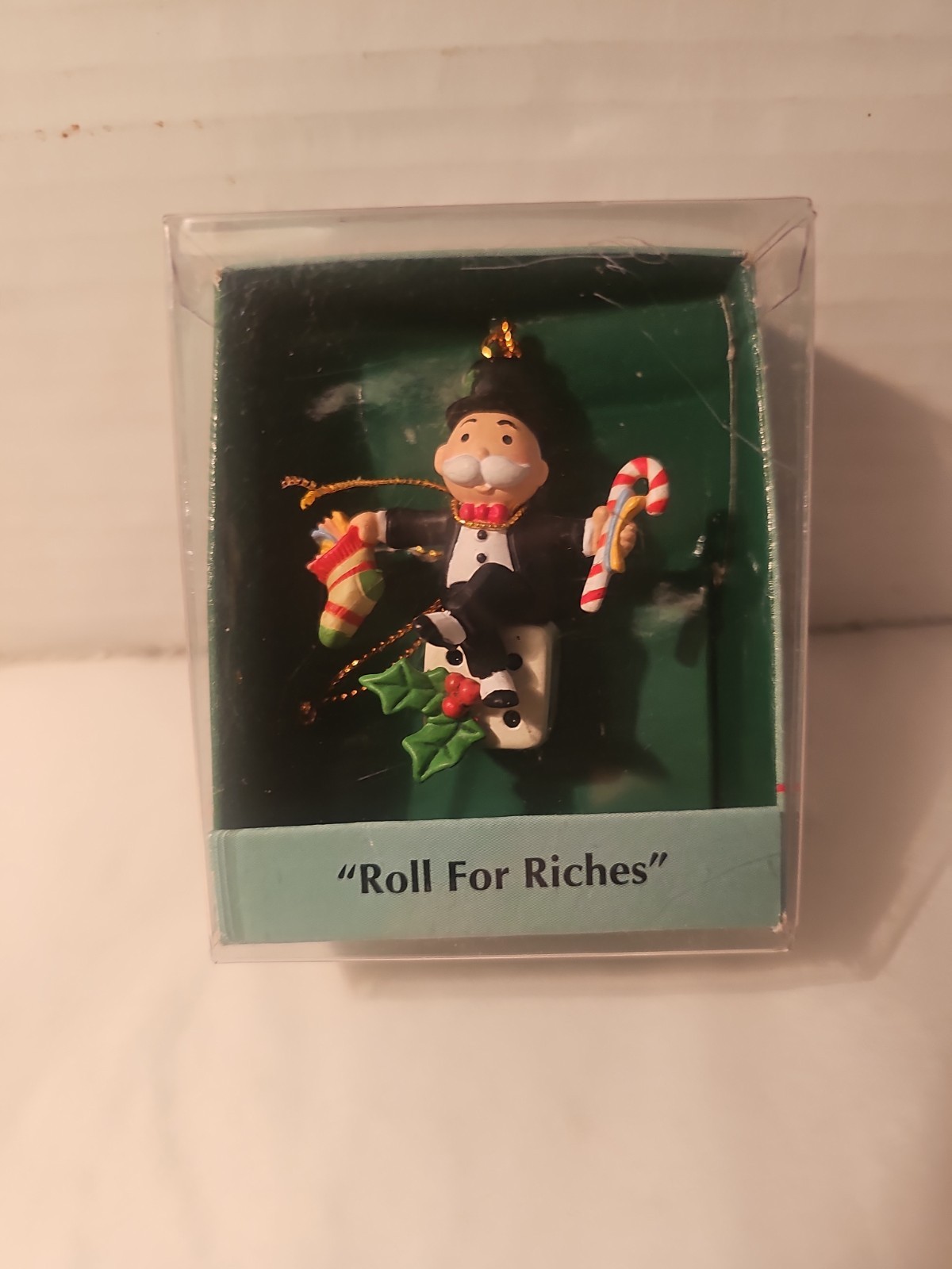 1994 Enesco Monopoly Man on Dice 