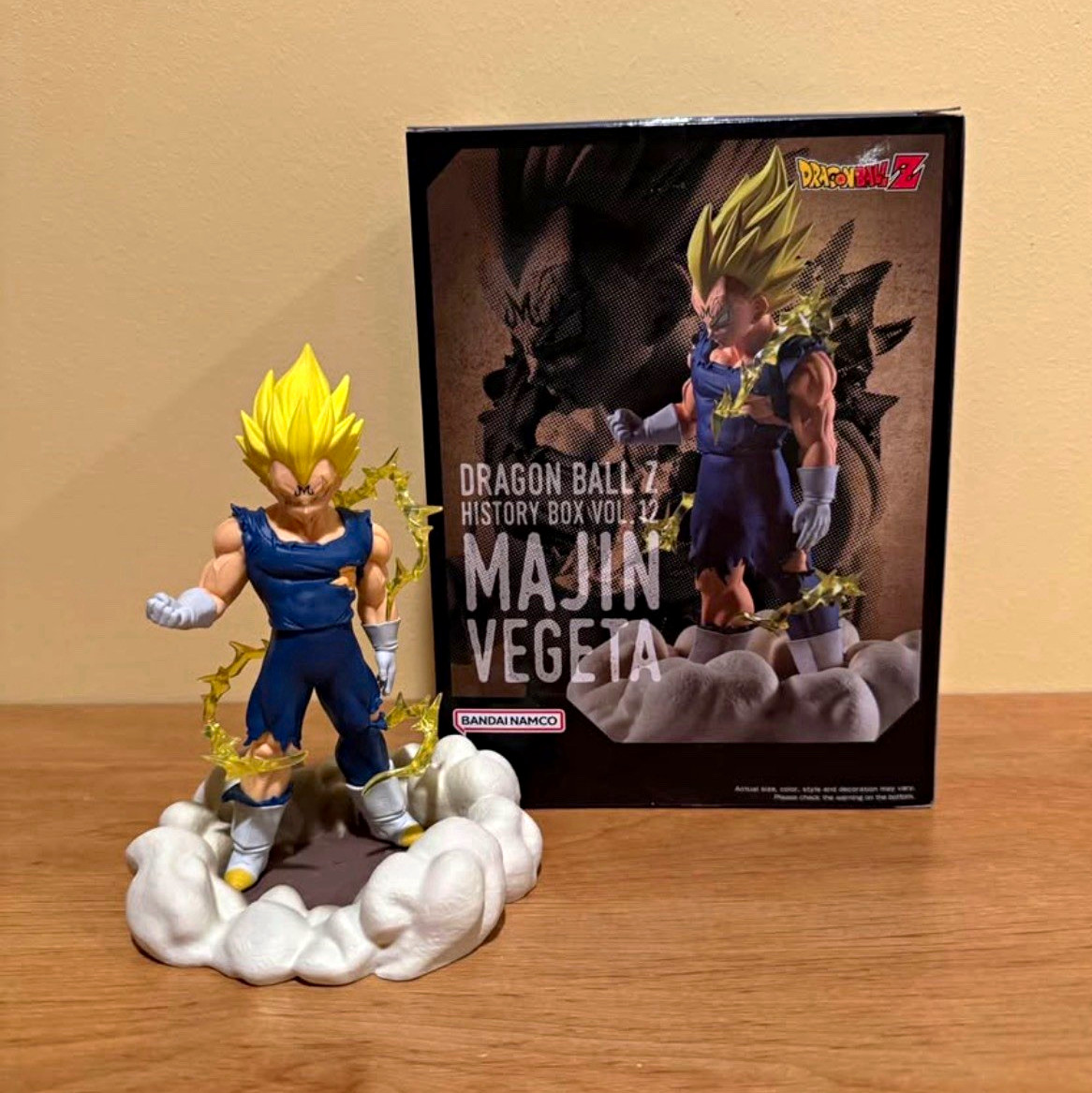 Bandai Namco Dragon Ball Z History Box Vol.12 Majin Vegeta Figure