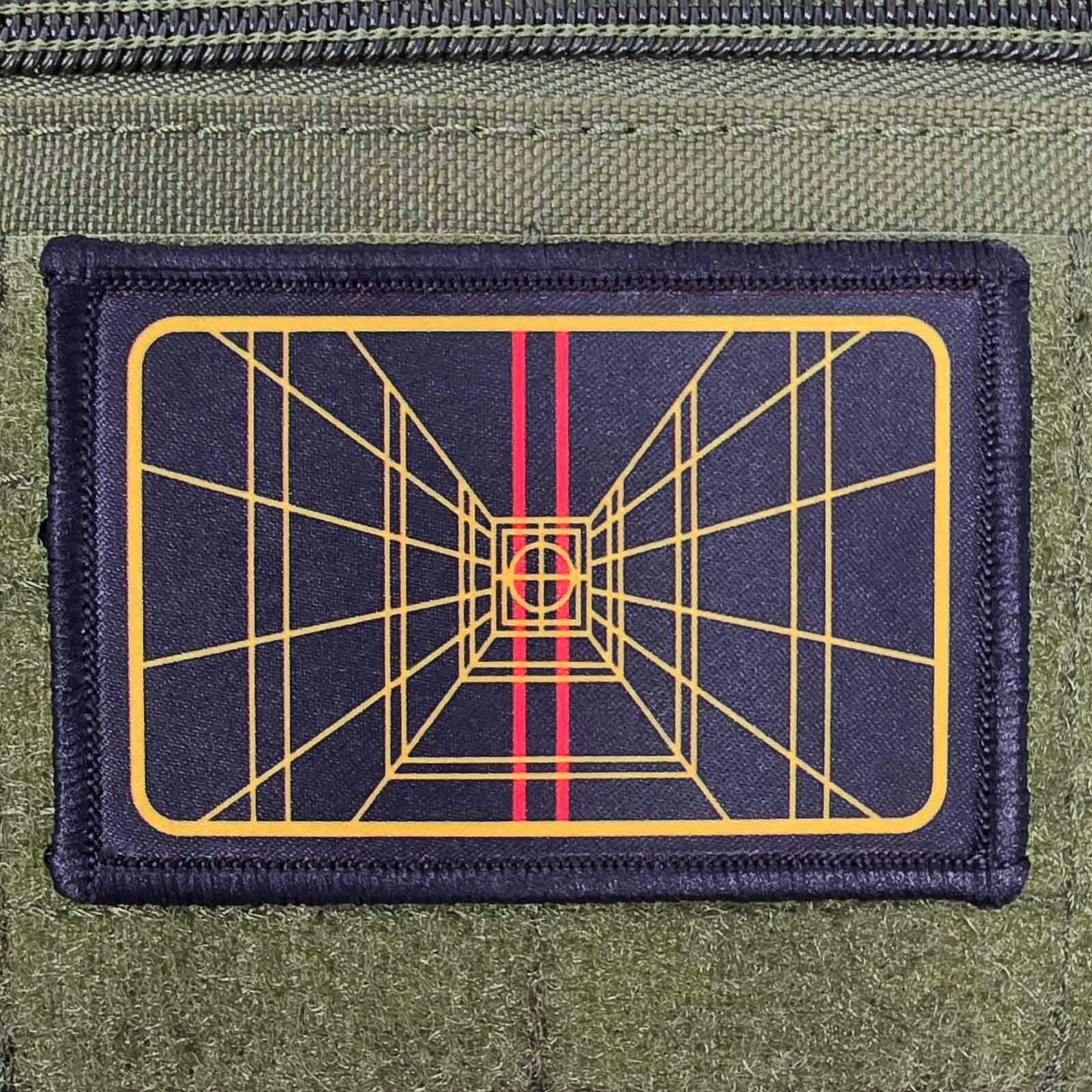 Stay On Target Hunting Patch Moral Tactical Military Army USA Flag Hook & Loop