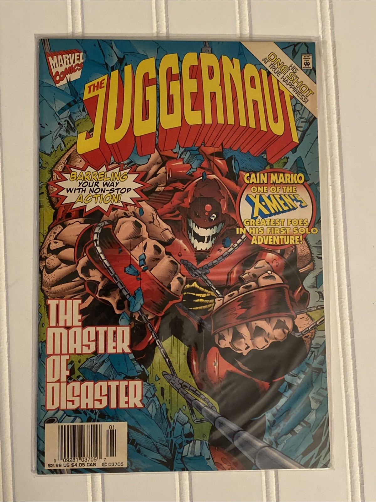 The Juggernaut  One-Shot: The Master of Disaster  NM 💥 Marvel Comics