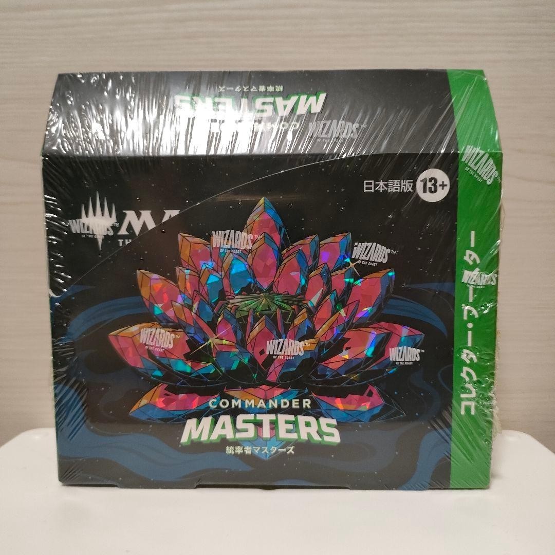 MTG Magic The Gathering Commander Masters Collector Booster Japanese 4 Pack BOX
