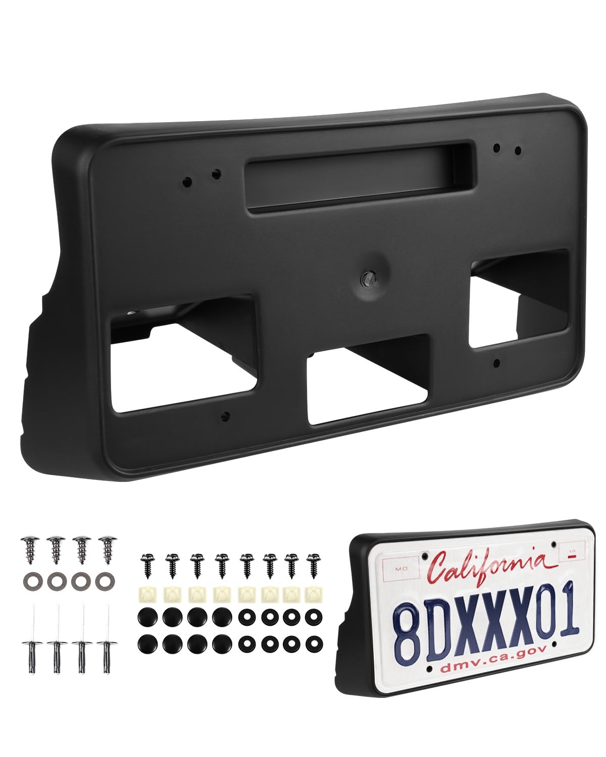 Chevy Silverado 2500HD 3500HD License Plate Bracket GM1068212 Holder Bracket