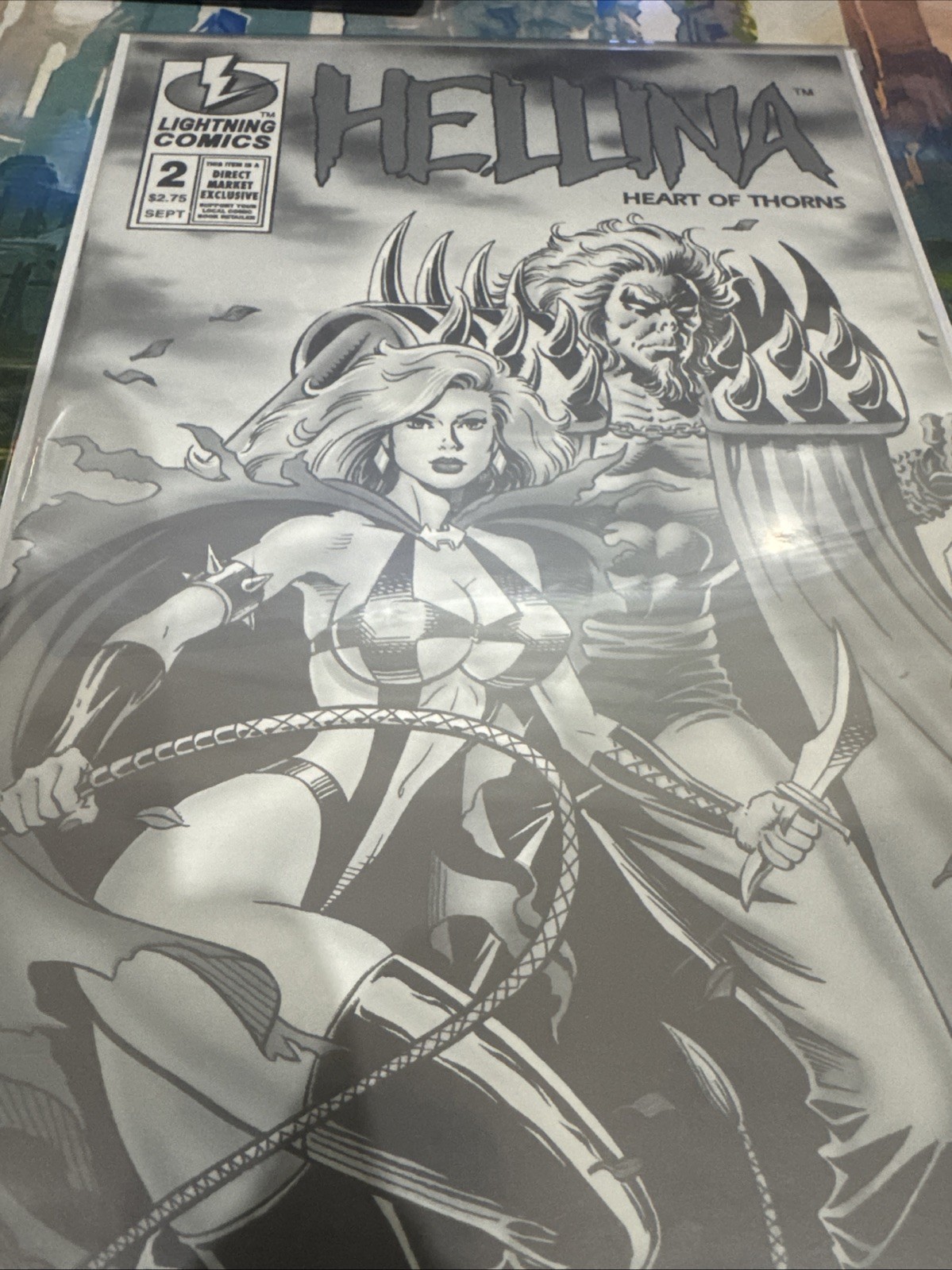 Hellina: Heart of Thorns #2 Platinum Edition (Lightning Comics September 1996)