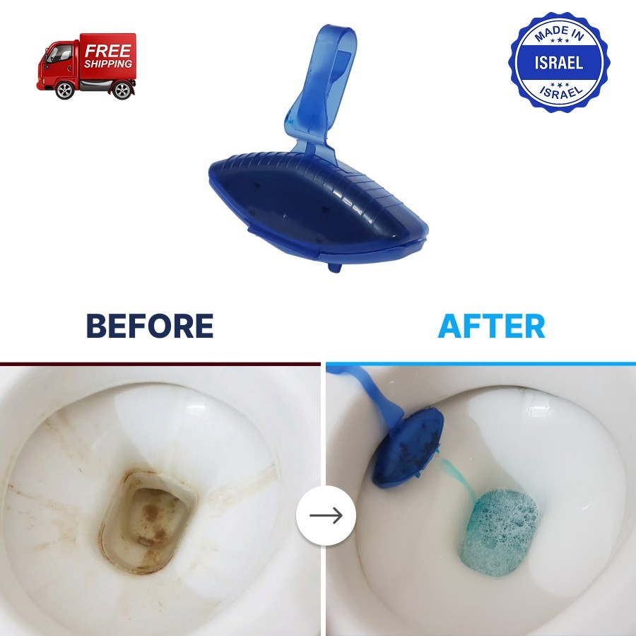 3 WC Toilet Bowl Cleaner Freshener Replacement Refill Rim Block Restroom Refile