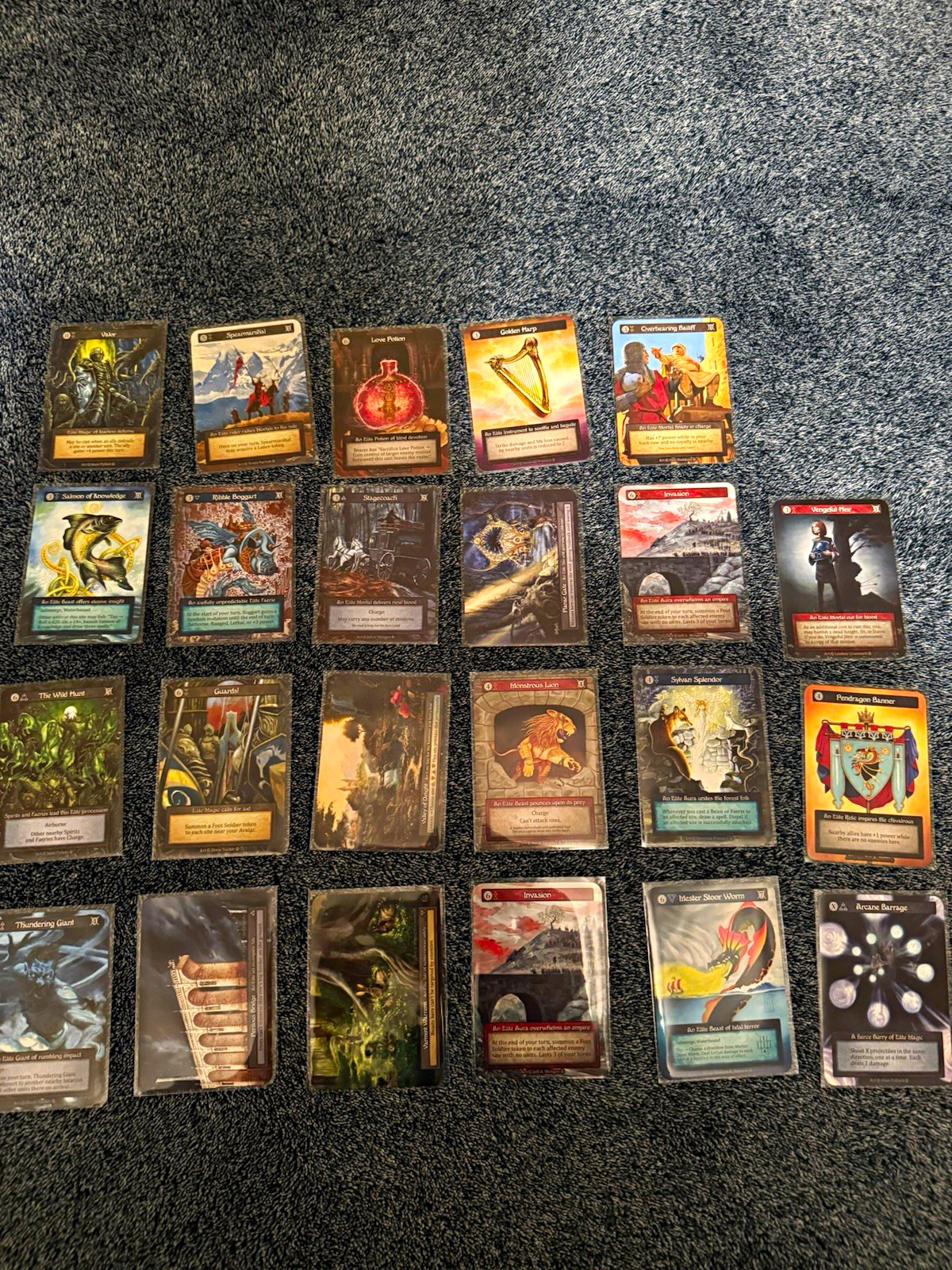 Erik's Curiosa Sorcery: Contested Realm 23 card elite lot.