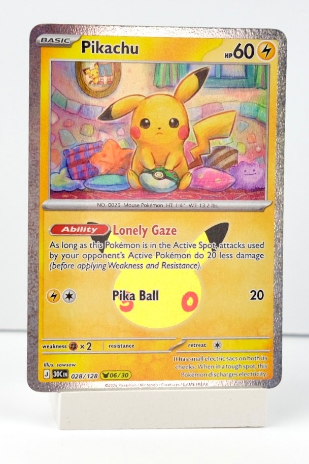 Pokemon TCG 30th Celebration PIKACHU Cards -  (Holo) Near Mint- Choose your card